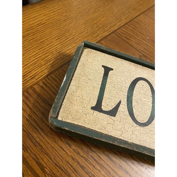 Rustic Farmhouse Country Sign Lower Speers Pennsylvania Cabincore Shabby Chic - Picture 3 of 12